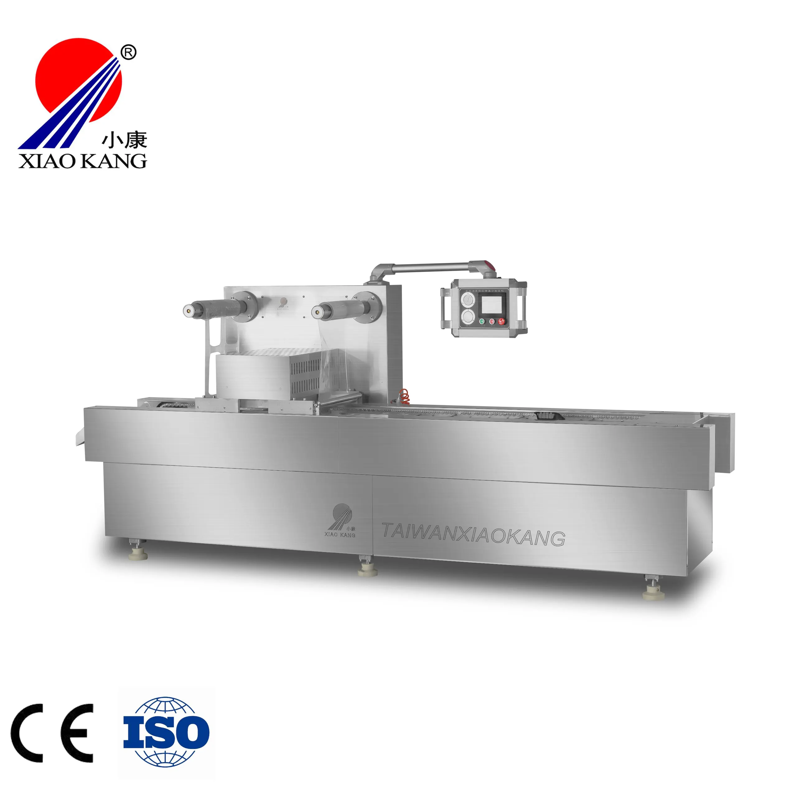 Tự động tốc độ cao thermoforming máy đóng gói chân không cho trái cây chân không niêm phong máy cho giải trí thực phẩm pho mát thịt bò