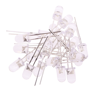 5สี * 20PCS = 100PCS / 1Color = 100Pcs F3 5Mm ชุดไดโอดไฟ LED คละสีเขียวน้ำเงินขาวเหลืองแดงชุด DIY - Product Image 6