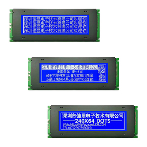 All'ingrosso T6963C RA6963 Controller Cob STN blu negativo 3.30V potenza monocromatico Display LCD grafico 240x64 modulo - Product Image 5