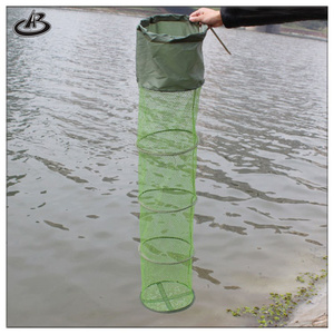 Fischernetz Falt teleskop Schnellt rockn endes Nylon netz Angel korb Tauch netze Fyke <span class=keywords><strong>Net</strong></span> Shrimp Cage Outdoor Angel gerät Ausrüstung