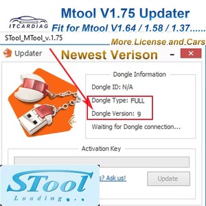 Actualización V1.75 de Mtool a 1,75 actualización de la herramienta de programador Mtool para versiones superiores a V1.34 Mtool - Product Image 3