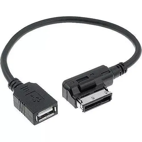 JSER Media en AMI MDI USB AUX Flash Drive Cable adaptador para coche VW Audi 2014 A4 A6 Q5 Q7