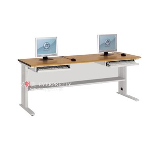 Mobili per la scuola Computer tavolo da tavolo con struttura in legno forte tavolo con struttura in metallo tavolo del Computer - Product Image 1