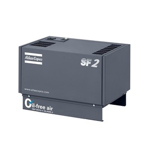 Atlas Copoc เครื่องอัดอากาศปราศจากน้ำมัน,AtlasCopco เครื่องอัดอากาศแบบเลื่อนฟรีน้ำมัน SF1 SF2 SF4 SF6T SF8T น้ำมัน SF2 + SF4 + - Product Image 4