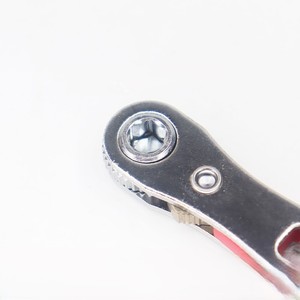 Mini Carbon Thép Siêu Mỏng Ratchet Cờ Lê 2Pcs Bits L-Hình Metric Tuốc Nơ Vít Cho Hẹp Không Gian - Product Image 4