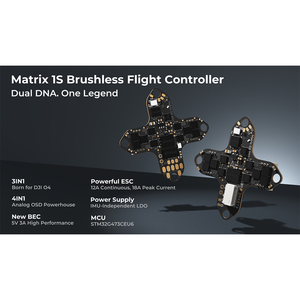 BETAFPV Matrix 1S Flugsteuerung <span class=keywords><strong>3</strong></span>-in-1 ESC All-in-One (AIO) Modul Kompatibel mit DJI O4 - Product Image 4