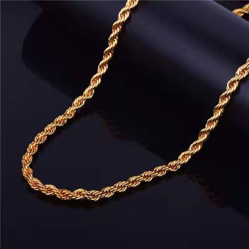 18K Pure Yellow Gold