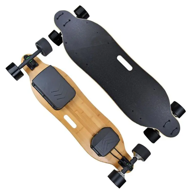 Fabbrica all'ingrosso più veloce skateboard elettrico 4wd skateboard elettrico kit skateboard elettrico in fibra di carbonio