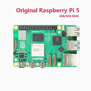 Resmi orijinal ahududu Pi 5 Cortex-A76 Linux 2GB 4GB 8GB kol kurulu Python programlama PCIe Gigabit Ethernet USB3.0