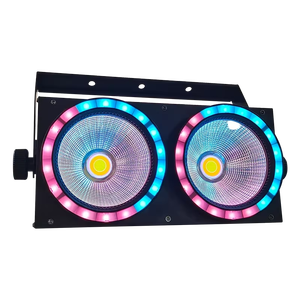 2x100W piksel COB LED kör sahne etkisi ile izleyici ışık RGB halka DJ disko parti etkinlikleri için göster Bar DMX ses - Product Image 6