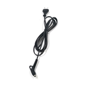 <strong>H03VVH2</strong>-<strong>F</strong> 2meter Length 2X0.5mm2 2 Pin Anti-winding Power <strong>Cable</strong> with Hair Straightener Swivel Plug <strong>Cable</strong> - Product Image 5