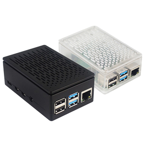 <strong>Raspberry</strong> <strong>Pi</strong> 4 Model B Black Plastic Protective Box ABS <strong>Case</strong> Supporting <strong>3</strong>.5 inch <strong>Screen</strong> LCD and Fan for RPI 4 - Product Image 6