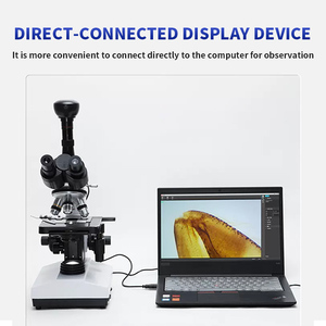 Microscopios digitales con fuente de luz LED Se puede utilizar para microscopios médicos y dentales microscopio - Product Image 4