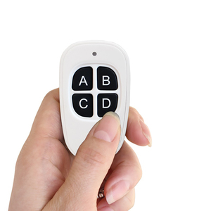 Fabrika fiyat 433.92Mhz A/B/C/D Learning öğrenme kodu bariyer/salıncak kapı uzaktan kumandası ODM/OEM - Product Image 5