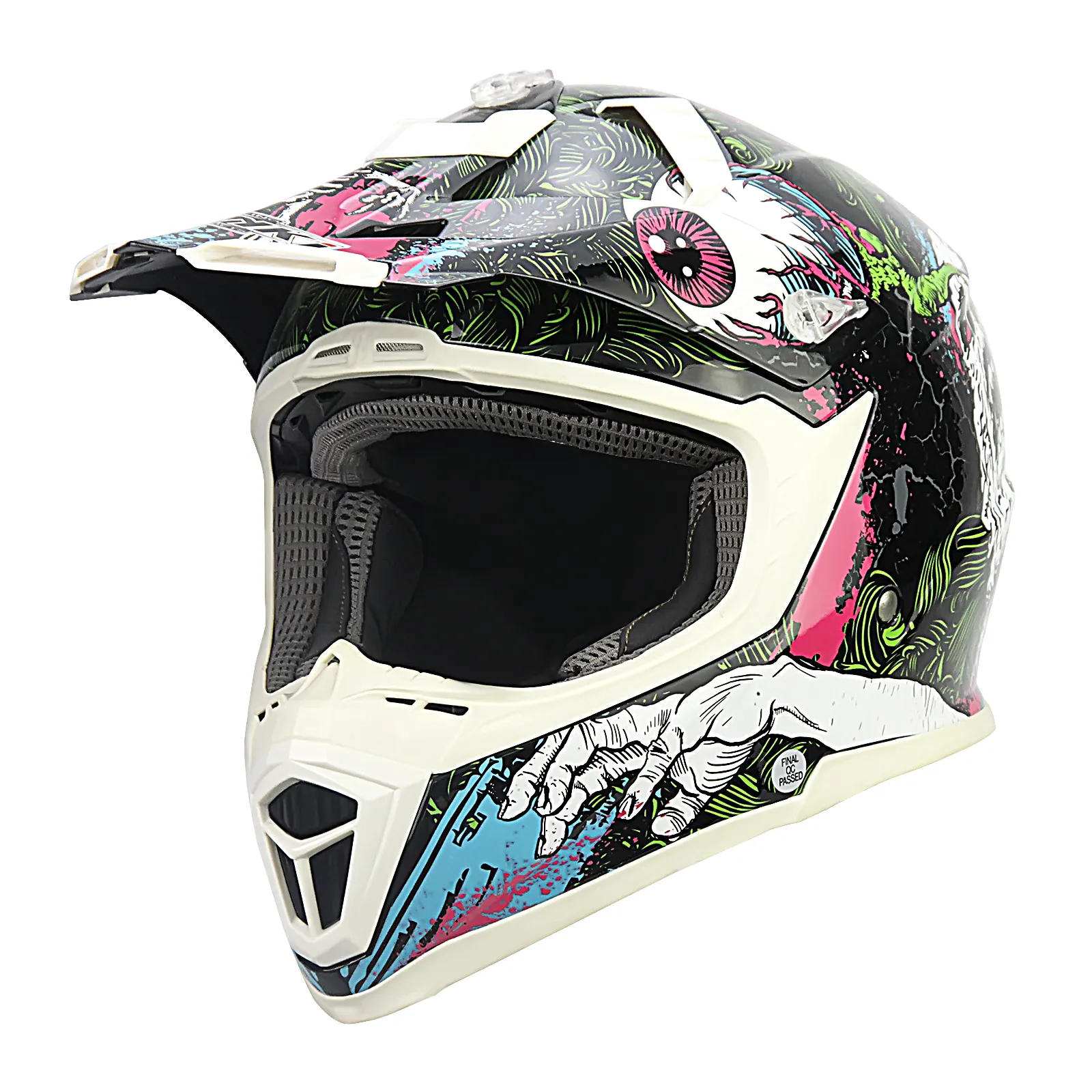 Hmx316 cascos gorras para motos equitacion casque de motocross אופנוע אור הקסדה