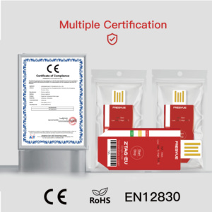 Registrador de datos de cadena de frío de un solo uso Monitor de temperatura con PDF USB compatible con registrador de datos de temperatura de contenedor de envío prolongado - Product Image 4