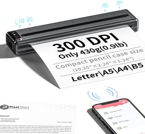 Yeni Phomemo Q302 WiFi inhome 300DPI termal yazıcı ters şarj ile ev kullanımı için Bluetooth yazıcılar ofis - Product Image 1