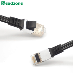Headzone Cat6a FTP Ethernet cavo piatto (RJ45 M/M) supporta Ethernet velocità fino a 10 Gbps> speciale Design sottile e all'ingrosso
