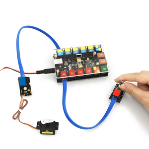 High Quality <strong>for</strong> Young Ages Student RJ11 EASY Plug Servo Module +Micro Servo <strong>for</strong> <strong>Arduino</strong>