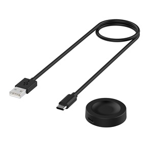 适用于华为手表GT3 GT4手表磁性适配器充电器的新型1m长<span class=keywords><strong>USB</strong></span> A接口无线充电电缆