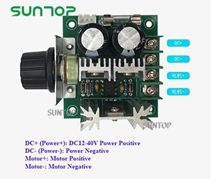 12V ~ 40V 10A PWM DC Motor Speed Control Switch Controller regolatore di tensione Dimmer per Arduino