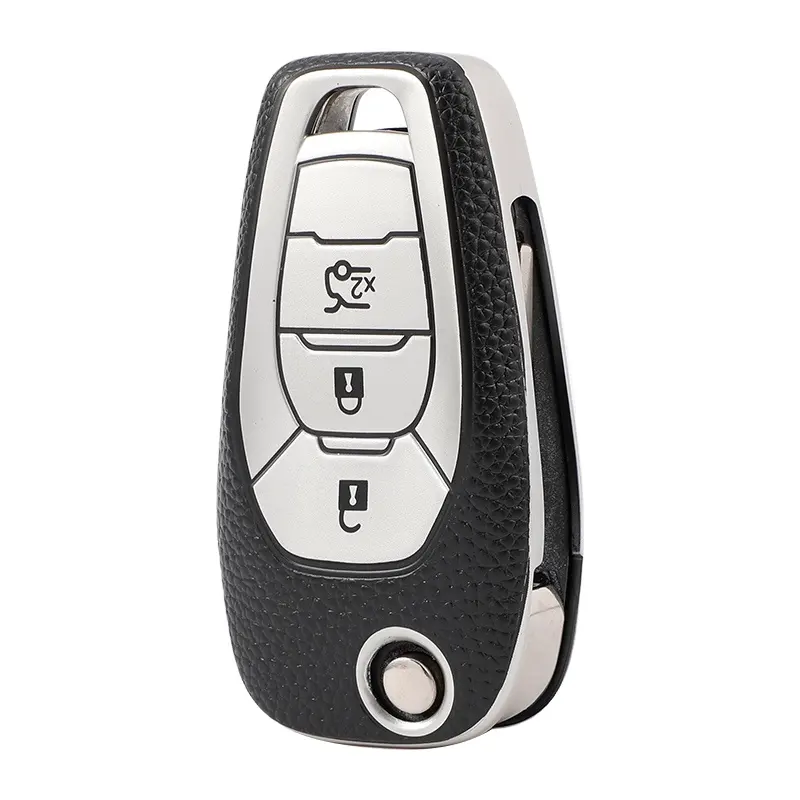Protecteur de clé de voiture en TPU, étui en cuir TPu étanche, portefeuille de clé adapté à la clé de voiture Cruze cavalier de haute qualité