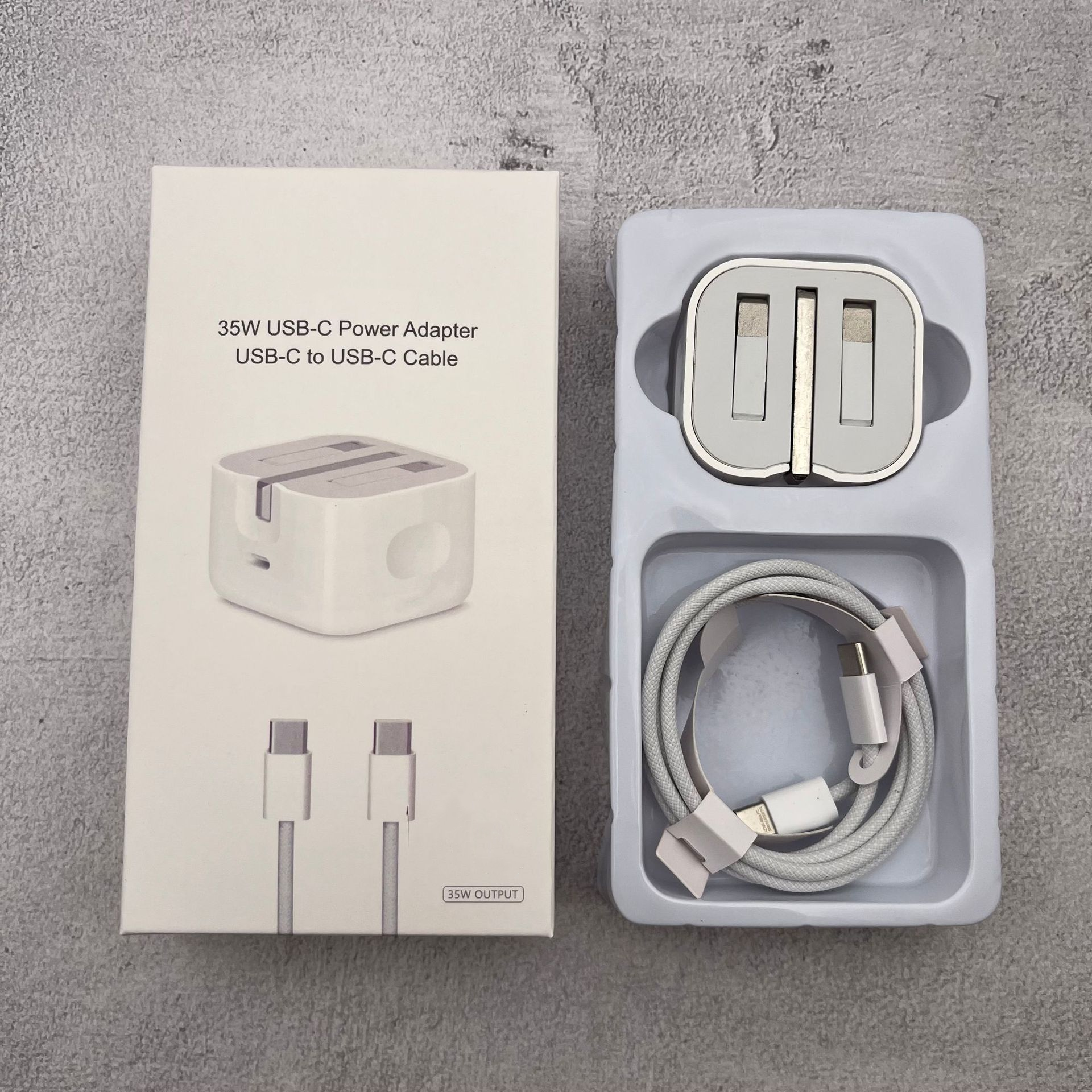 Adaptateur UK + câble USB
