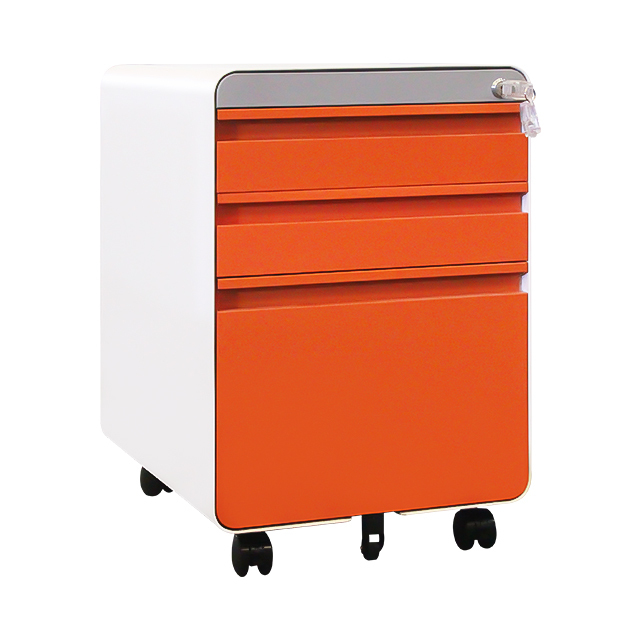 Gabinete giratorio con manija curva