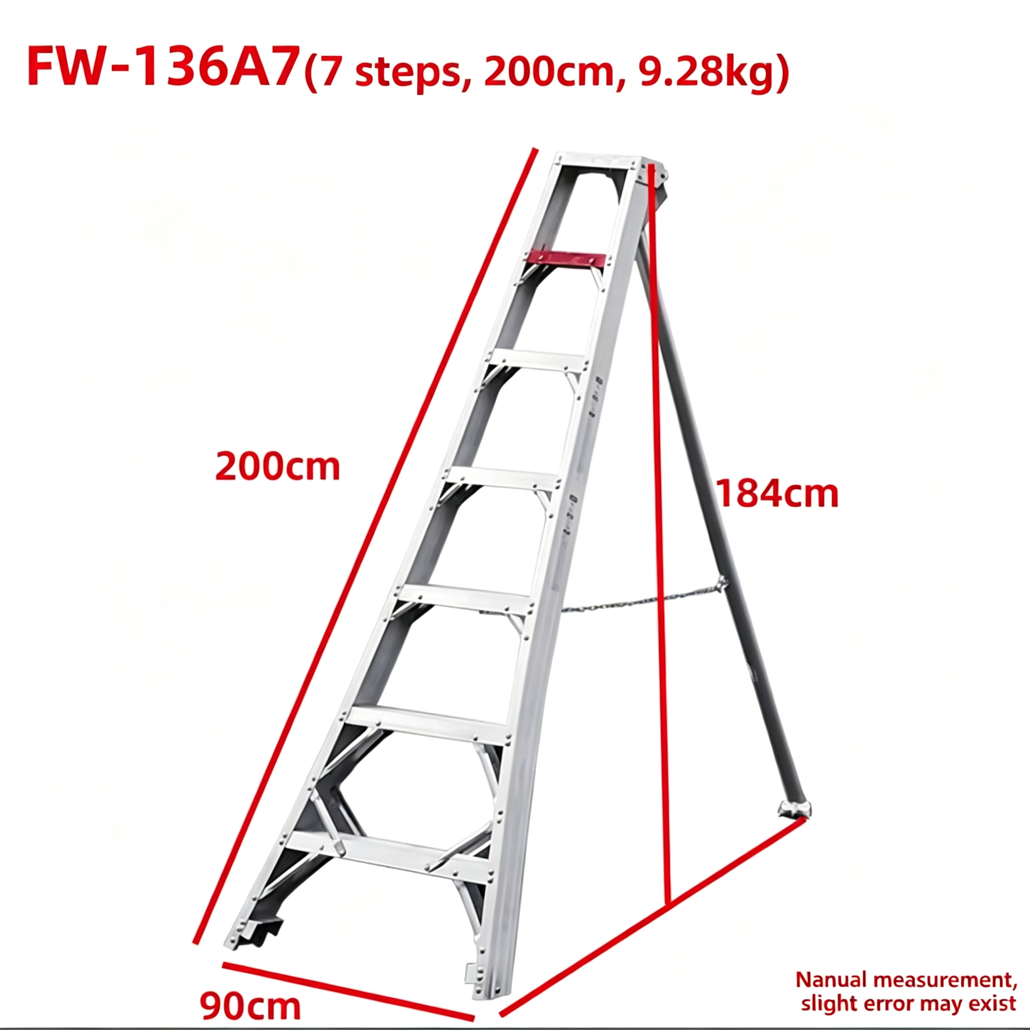Fw-136a8 (7 pedali) 2 m di altezza