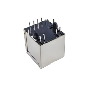 LED RJ45 konnektör trafo Ethernet fişleri yüksek görünürlük Ethernet konnektörleri ile 180 derece tek Port kadın 8P8C Jack - Product Image 2