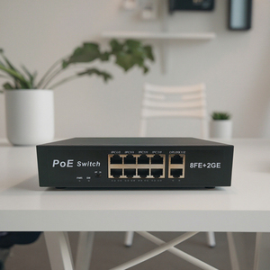 POE Switch 8 Port 10/100mbps <strong>IEEE</strong> 802.3AF/AT/BT Factory Price 48V <strong>Ethernet</strong> Switch for Cctv - Product Image 1