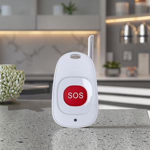 Salud IoT Solutions BLE Push Sound Button Transmisor SOS Emergency Ble Botón de baja energía Beacon - Product Image 2