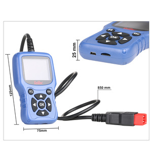 ผู้สร้างเครื่องสแกน OBD2 C420 C110อัพเกรดเครื่องตรวจจับเครื่องยนต์ B-M-W หลายภาษาอัพเกรดได้ - Product Image 3