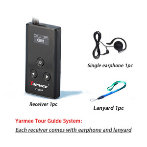 Yarmee sistema di guida turistica digitale professionale Wireless Mini Bus Audio guida turistica lunga durata interpretazione simultanea - Product Image 3