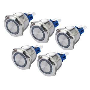 22MM Instant <strong>Start</strong> Stop <strong>Button</strong> LA22-A1 <strong>Push</strong> <strong>Button</strong> Switches Industrial with Light <strong>Push</strong> <strong>Button</strong> Switch Panel - Product Image 2