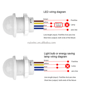 迷你壁橱PIR传感器检测器智能开关110V 220V LED PIR红外运动传感器检测自动传感器灯开关 - Product Image 4