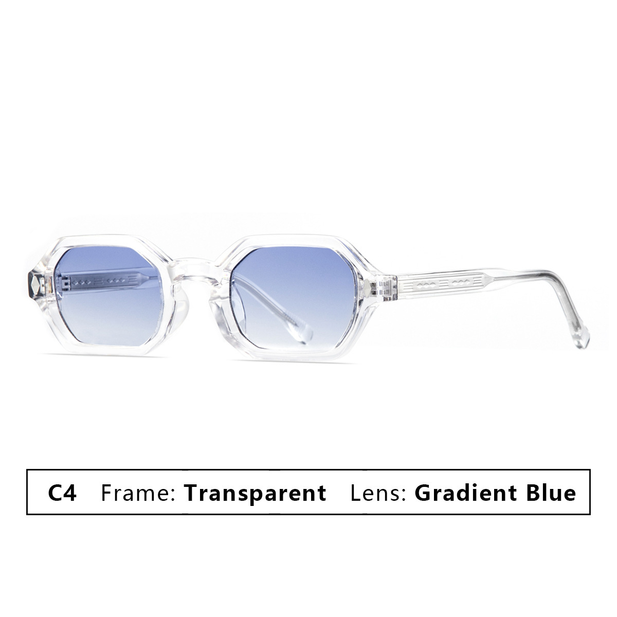 bleu dégradé transparent