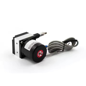 Salida de resistencia Tipo R 0-10K Cuerda de tracción Potenciómetro lineal Sensor de desplazamiento de cable de tracción para medición de posición y movimiento - Product Image 2