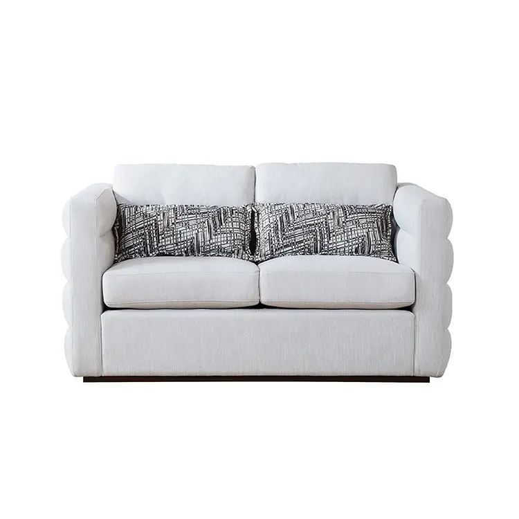 Cx-sofá de tela de diseño familiar pequeño, sala de estar, moderno, simple, individual, dos asientos