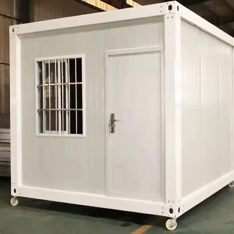 Container House Expandable Mobile Shipping Container Building House 20Ft Container Low Cost Flat Pack Portable Toilets Cabin