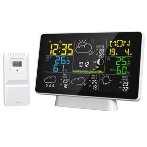 Monitor Digital de humedad y temperatura, Estación Meteorológica Inalámbrica con Wifi y Sensor al aire libre, pantalla a Color, aplicación Tuya - Product Image 1