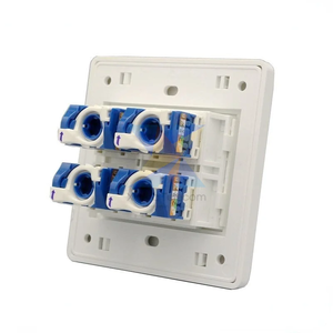 50 ชิ้นUnshielded CAT6 UTP Keystoneแจ็คสกรูสไตล์RJ45 LANฟรีเครื่องมือซ็อกเก็ตแทรกKeystone EthernetโมดูลGigabit UTP
