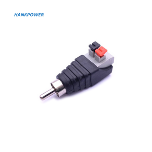 AV公连接器夹无线焊接<span class=keywords><strong>RCA</strong></span>母连接器按压弹簧端子音频适配器插头 - Product Image 5