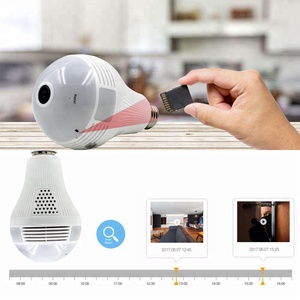 Wifi 360 Degree Panorama <strong>LED</strong> Light Blub <strong>Camera</strong> 720P Home Security Wireless Surveillance Fisheye <strong>IP</strong> <strong>Camera</strong> Two-Way Audio - Product Image 4