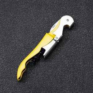 Tire-bouchon en métal en acier inoxydable Ouvre-bouteille de vin avec logo personnalisé - Product Image 6