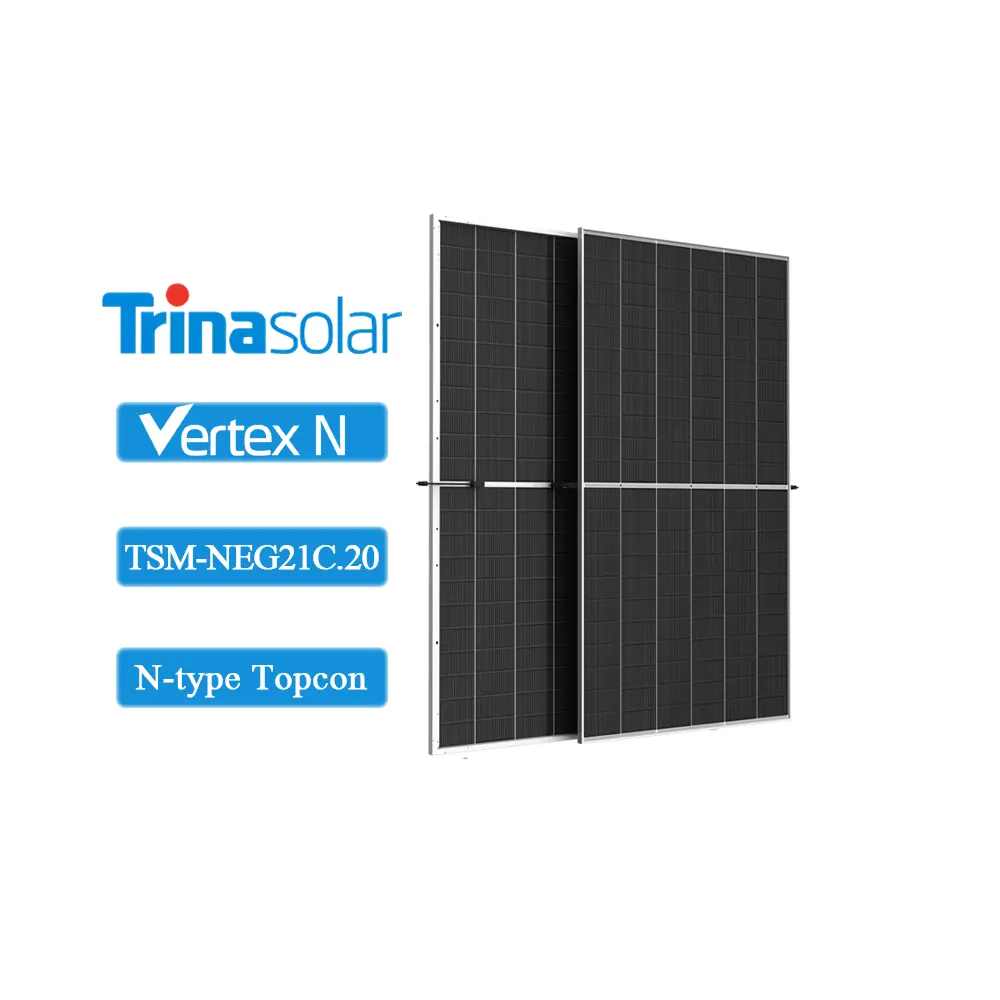 Vendita a buon mercato Trina 690w 695w 700w pannello solare N tipo bifacciale Trina 670w 680w 685w 690w 700w pannelli solari fotovoltaici