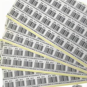 Оптовая продажа, настраиваемый самоклеящийся QR-код, этикетка со штрих-кодом, наклейка с переменным серийным номером, печать, глянцевая переменная qr-код - Product Image 3