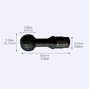 Broca para herramienta de ranurado de carpintería tres en uno con expansión de orificio de molienda y cincel de bola - Product Image 5