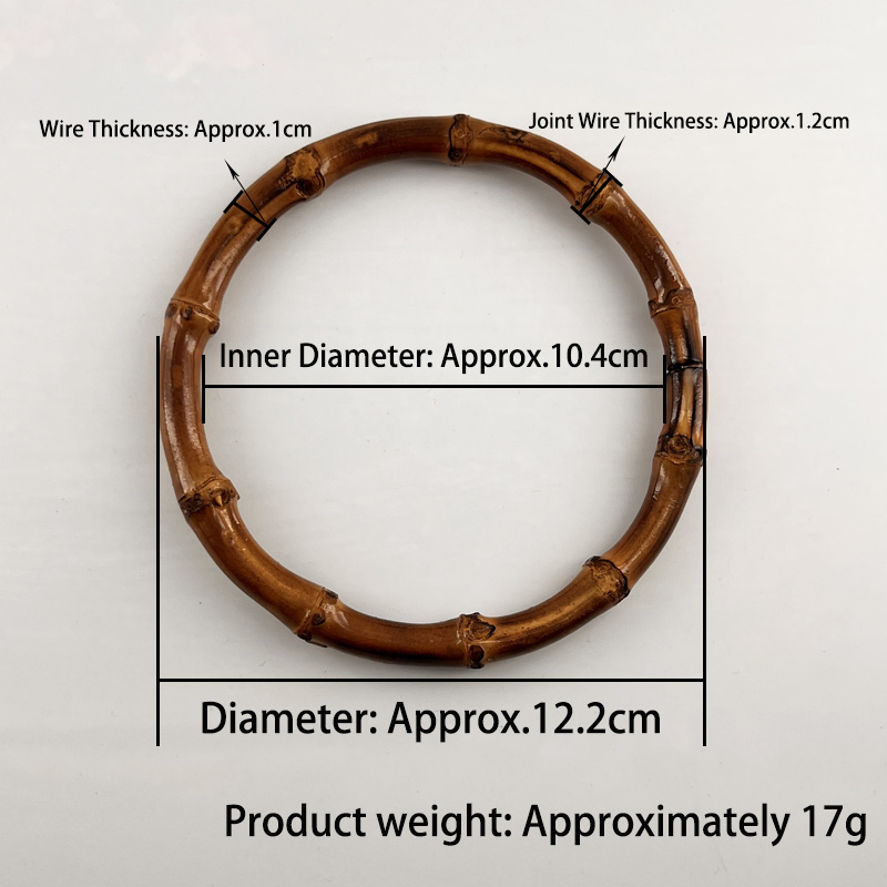 Pulsera con articulación de bambú (pequeña)