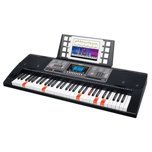 Teclado de iluminación de 61 teclas con función táctil